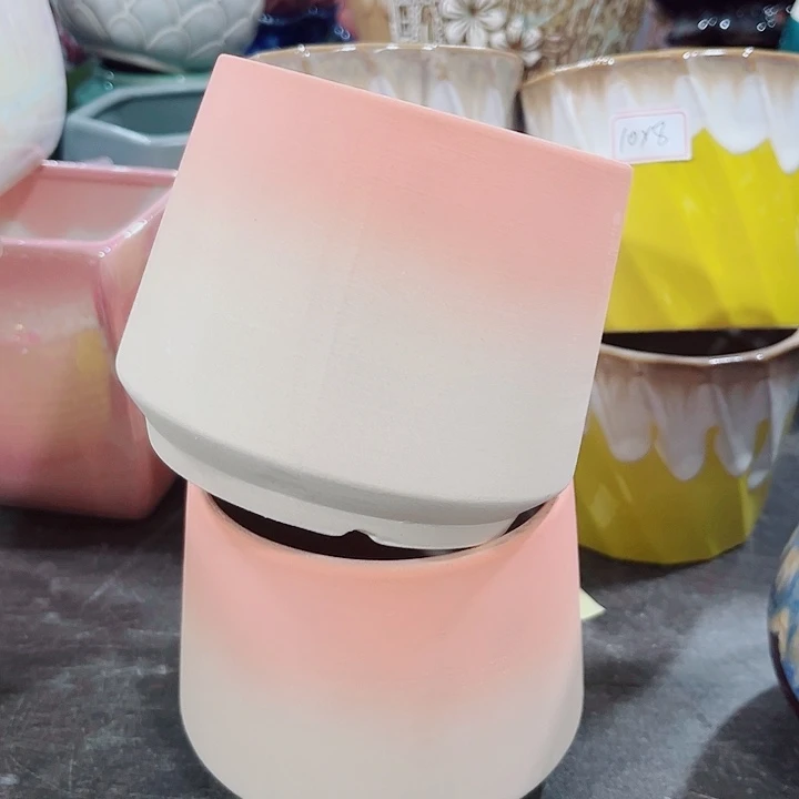 多肉陶瓷花盆满10元包邮