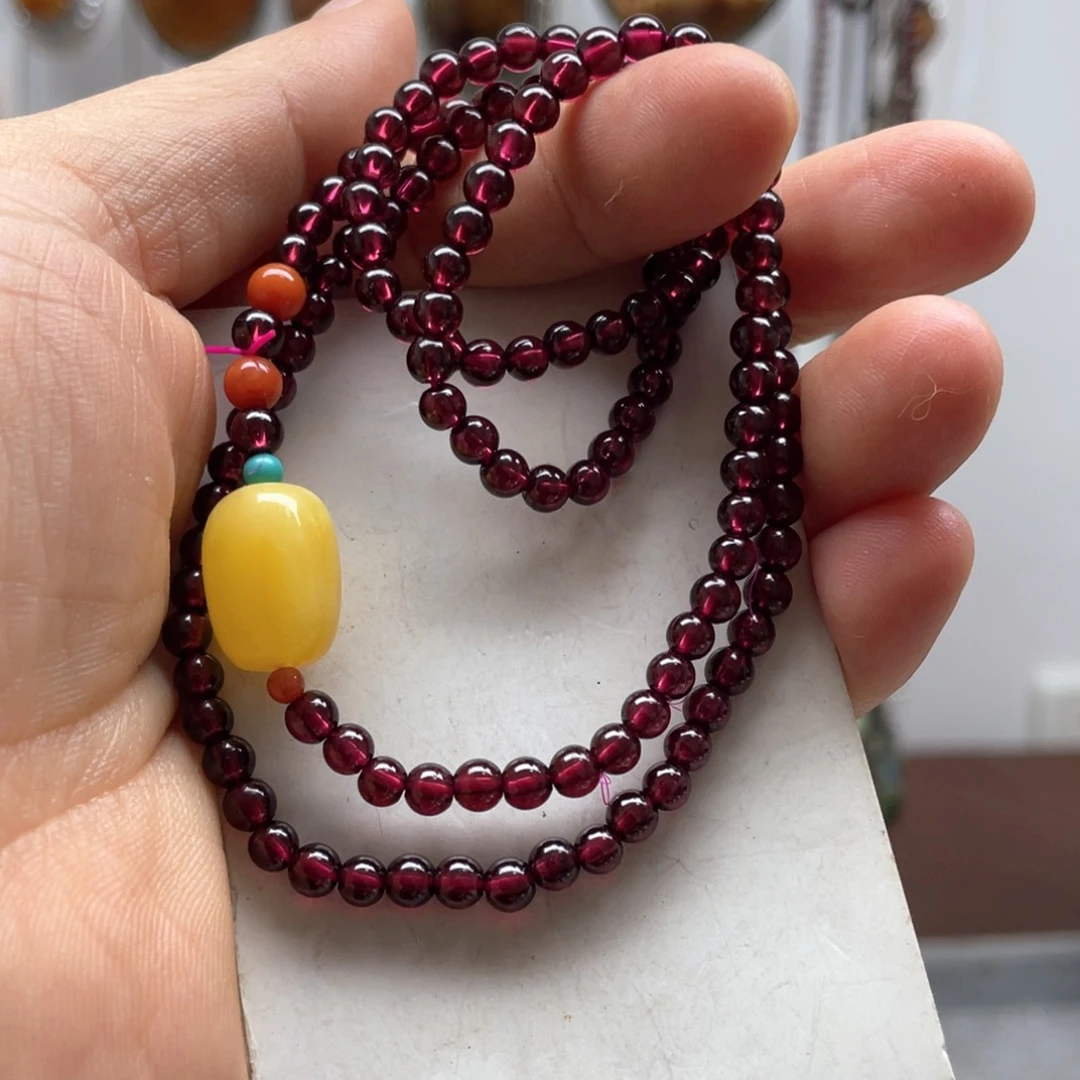 陈***莲蛇纹石玉未镶嵌手链