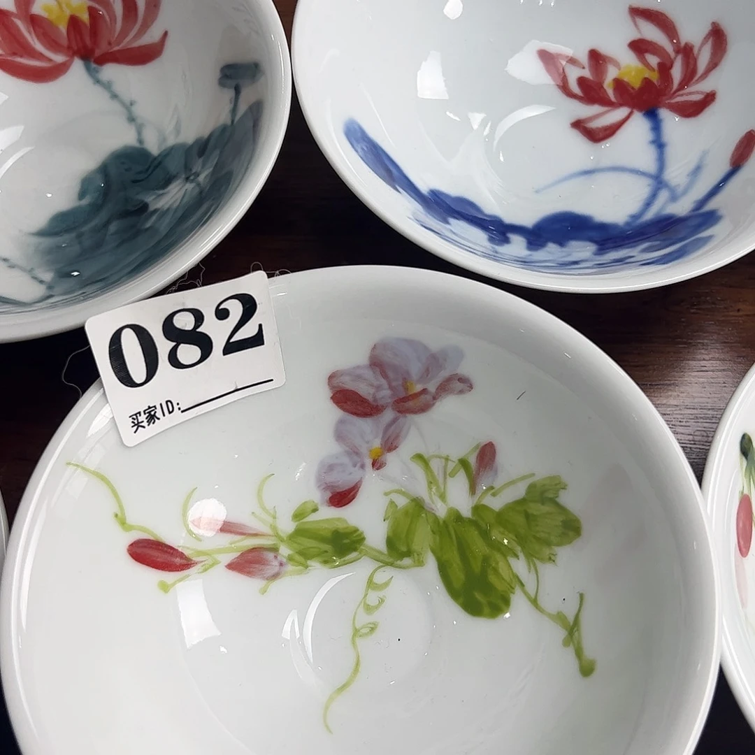 瓷片景德镇陶瓷手工手绘制作