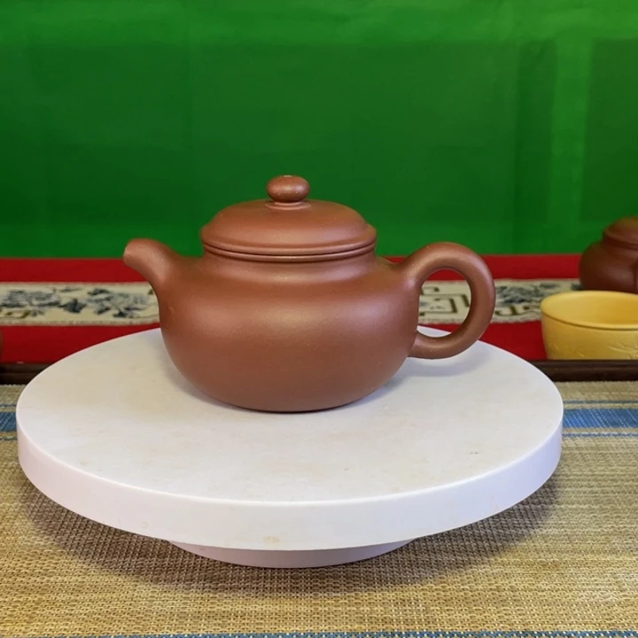 茶壶紫砂轻微暇手工制作的