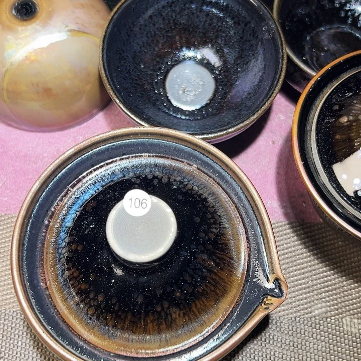 茶盏青***榄建窑建盏茶器106
