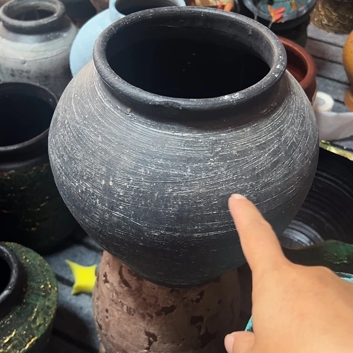 瑕疵有孔高23口14