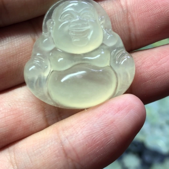 未镶嵌岫玉吊坠(赠链)