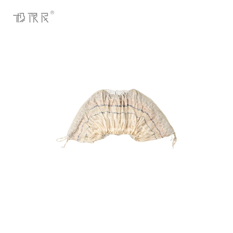 极限民《雾隐青山》春夏季新中式蝙蝠袖优雅气质上衣F5105F1920