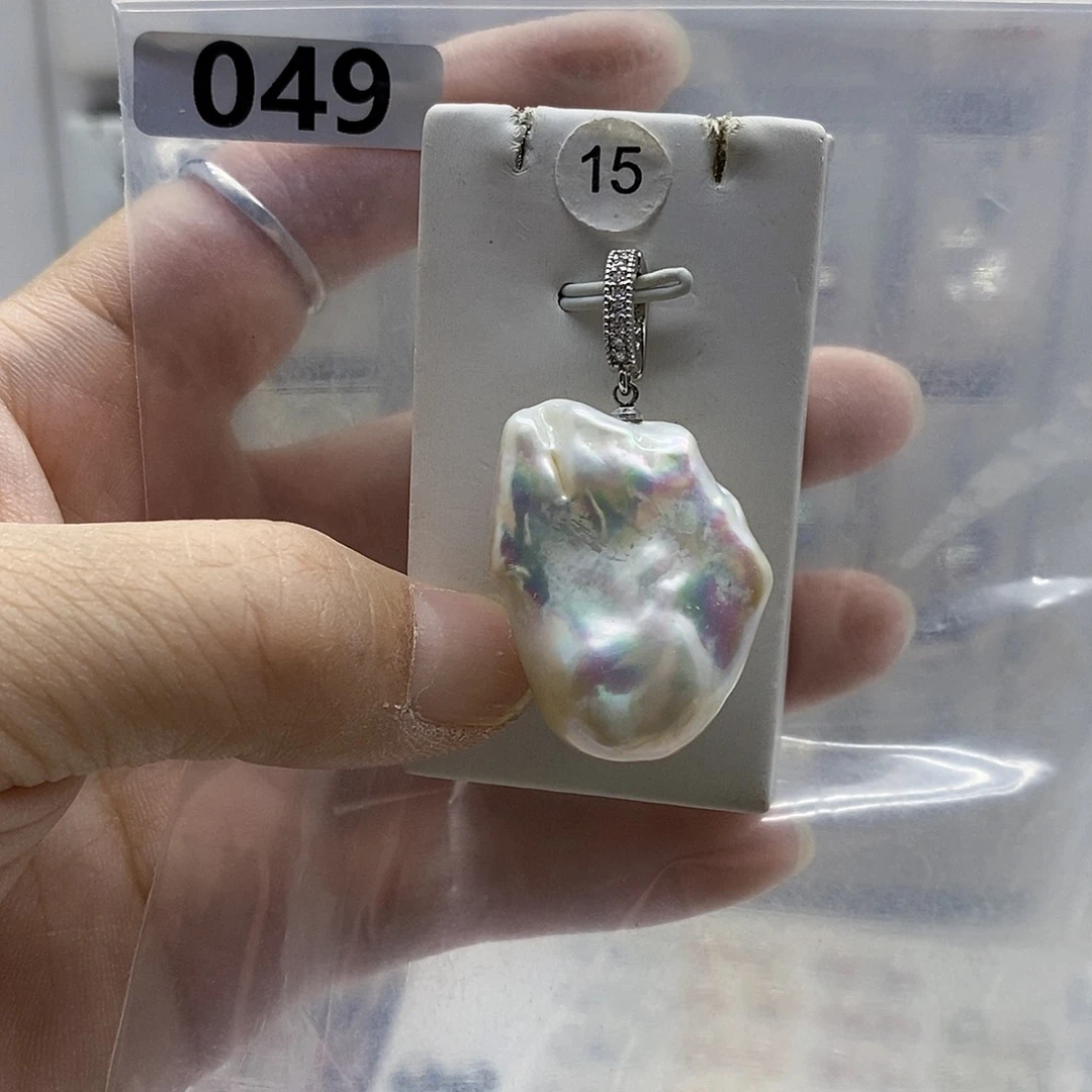 颈饰合金淡水珍珠