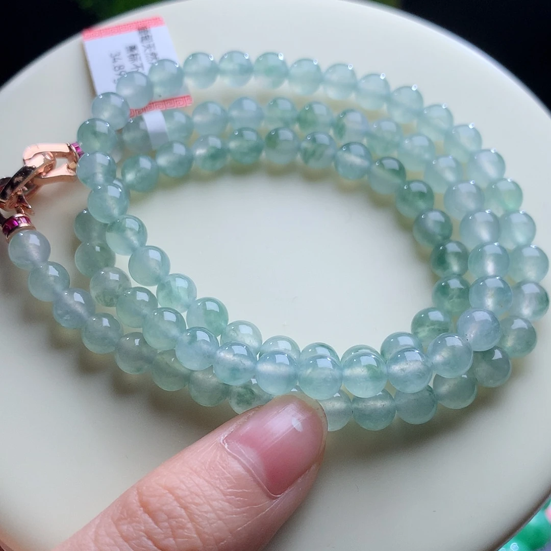 翡翠未镶嵌项链卡6