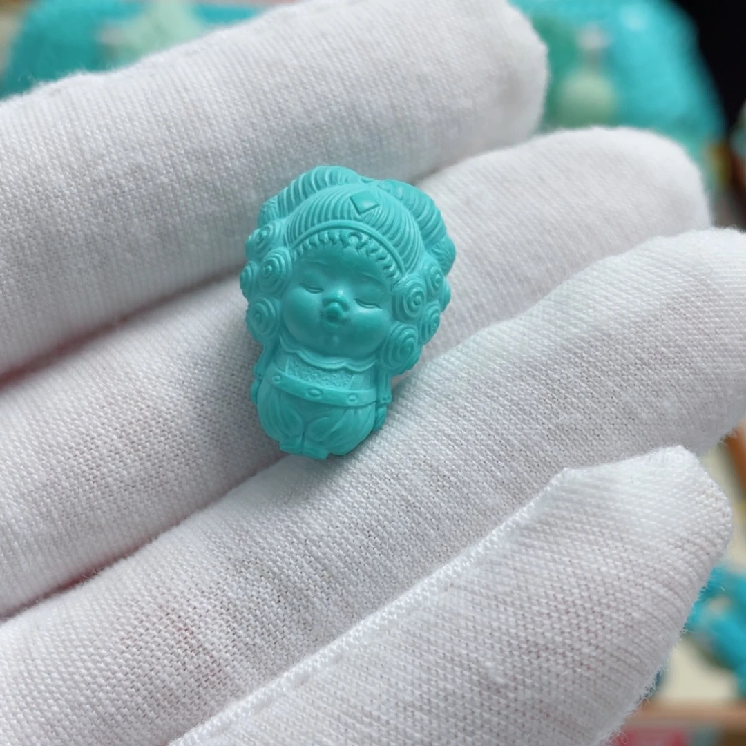 绿松石未镶嵌珠宝奇石