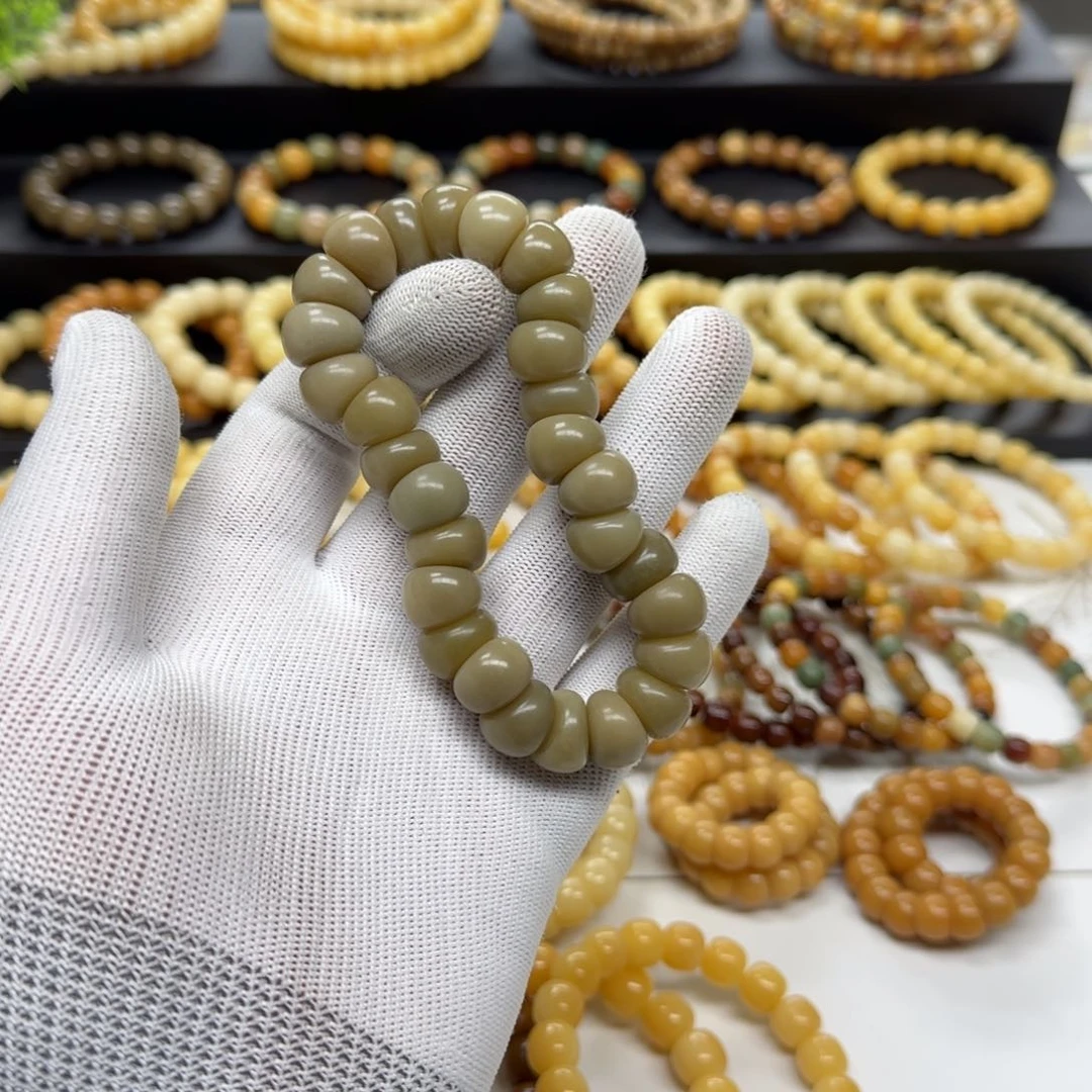 【闪购商品】菩提根/象牙果手串卡13蒜瓣 精工 5年