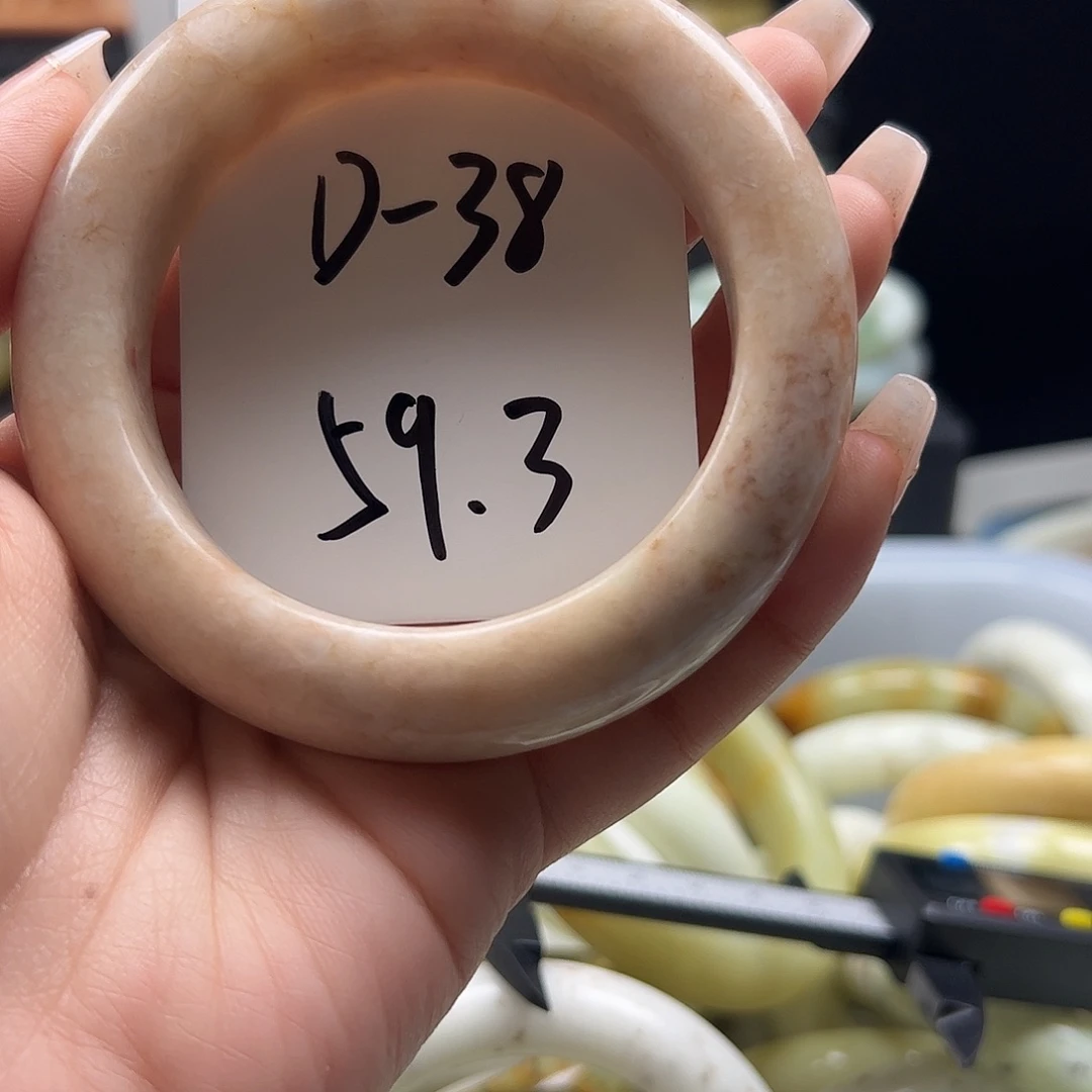 飞***鸭蛇纹石玉合金手镯