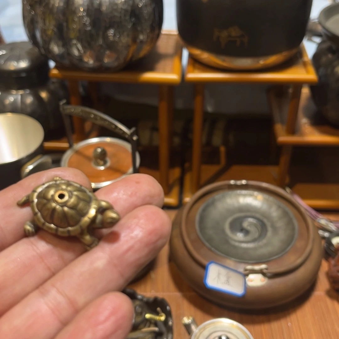 铜中古工艺品摆件