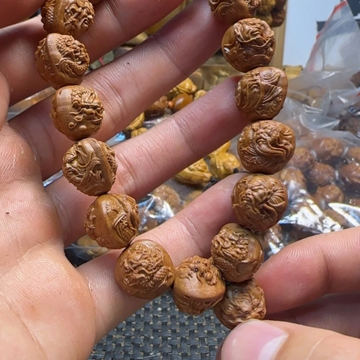 橄榄核手串/手链神龙关公