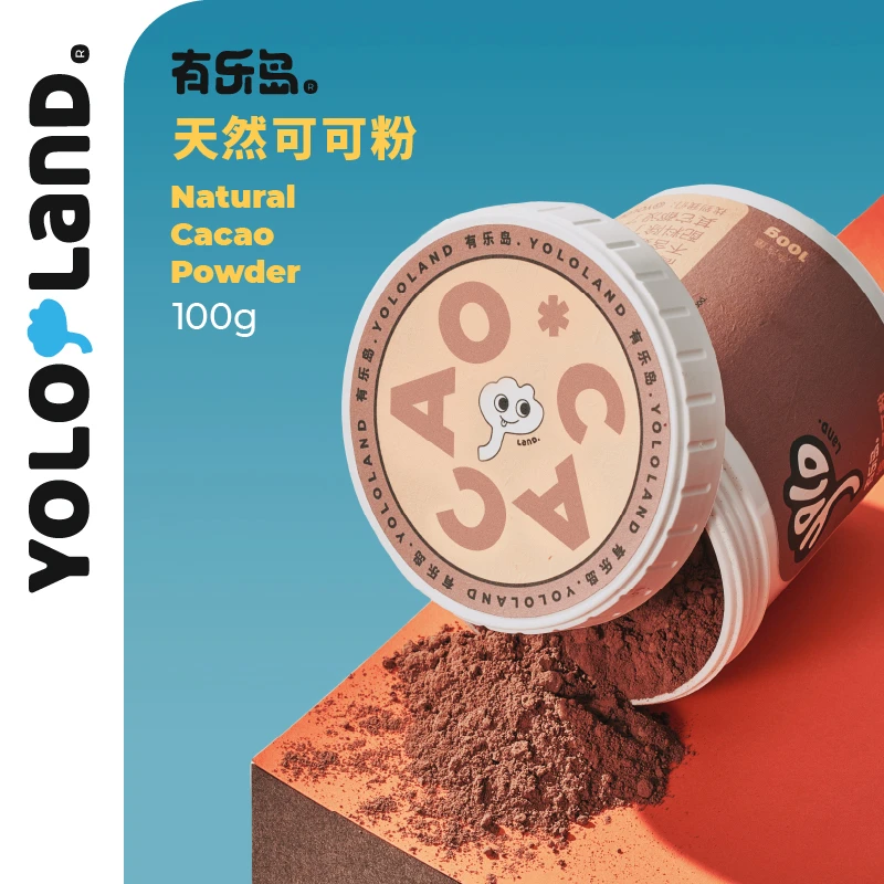 有乐岛/天然低脂可可粉 未经碱化保留更多天然营养