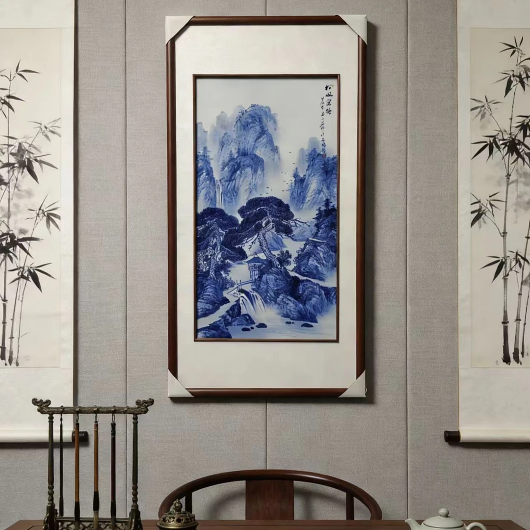 景德镇陶瓷-吴小琴二尺六山水瓷板