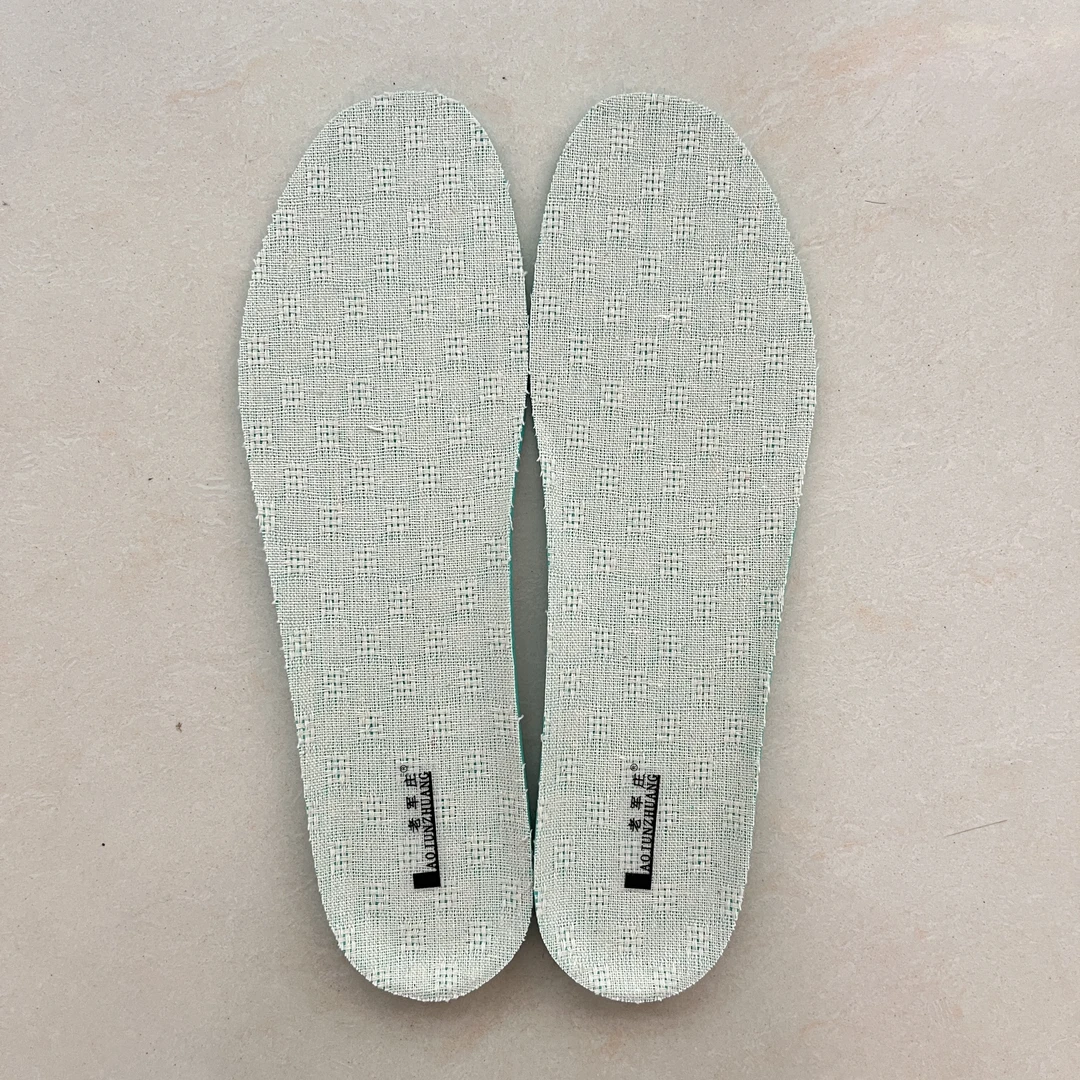 男士防臭抑菌运动鞋去异味通用鞋垫格子鞋垫子柔软吸汗乳胶鞋可裁