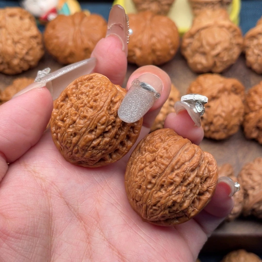 文玩核桃吊坠手捻密纹31