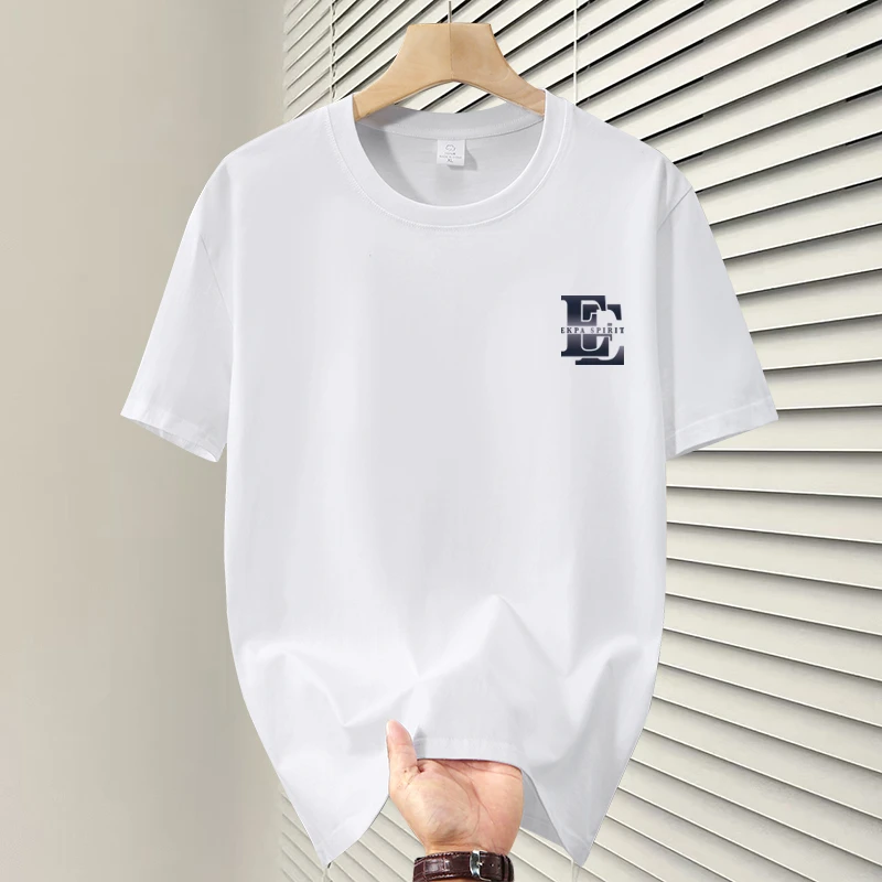 重磅夏季休闲男士短袖T恤男女潮流青少年情侣运动大码学生纯棉t恤