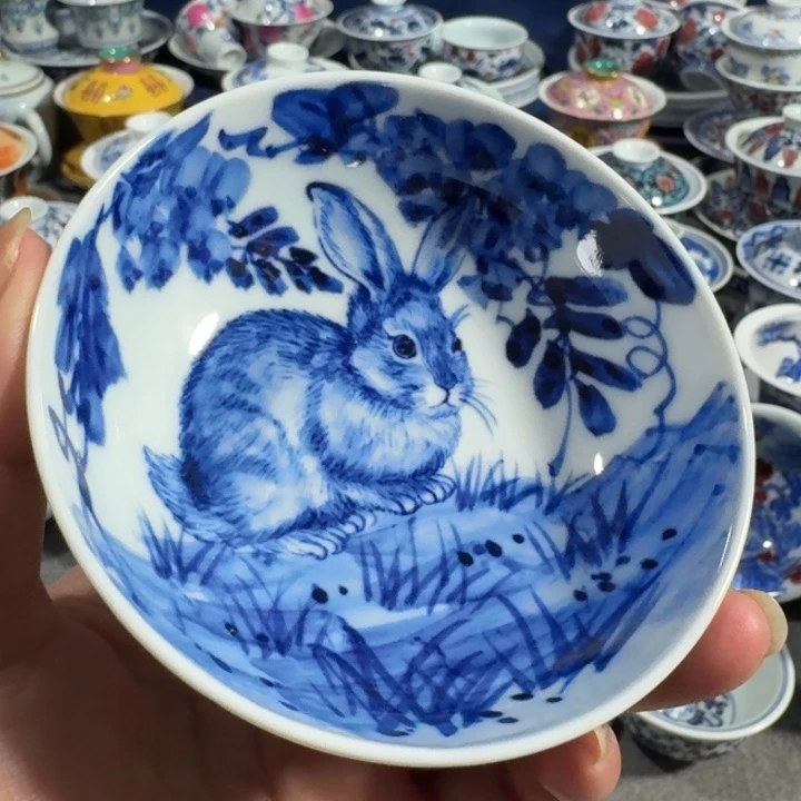 景德镇手工手绘杯