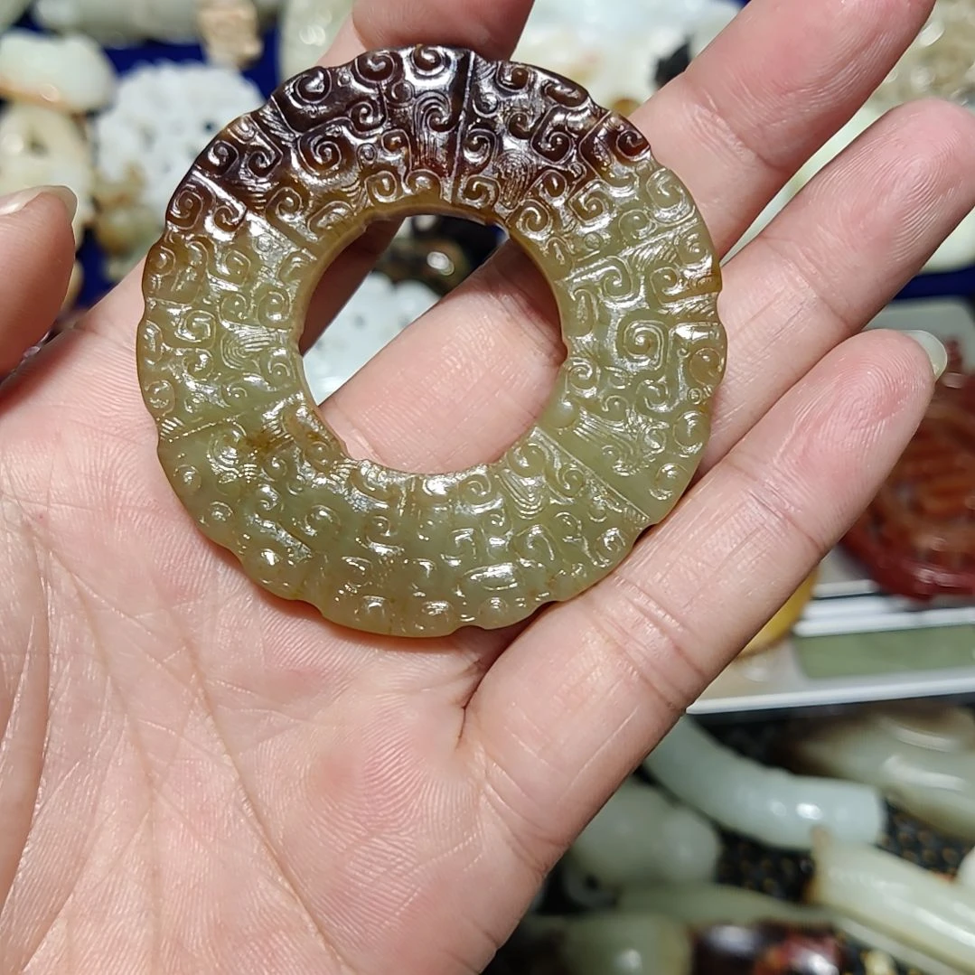 和田玉未镶嵌颈饰用****5