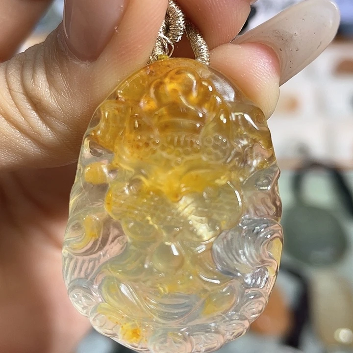 颈饰未镶嵌水晶天然水晶
