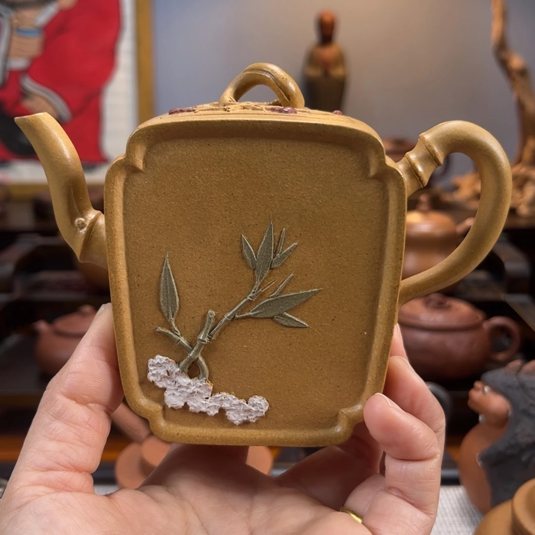 蒙*茶紫砂茶具半手工制作
