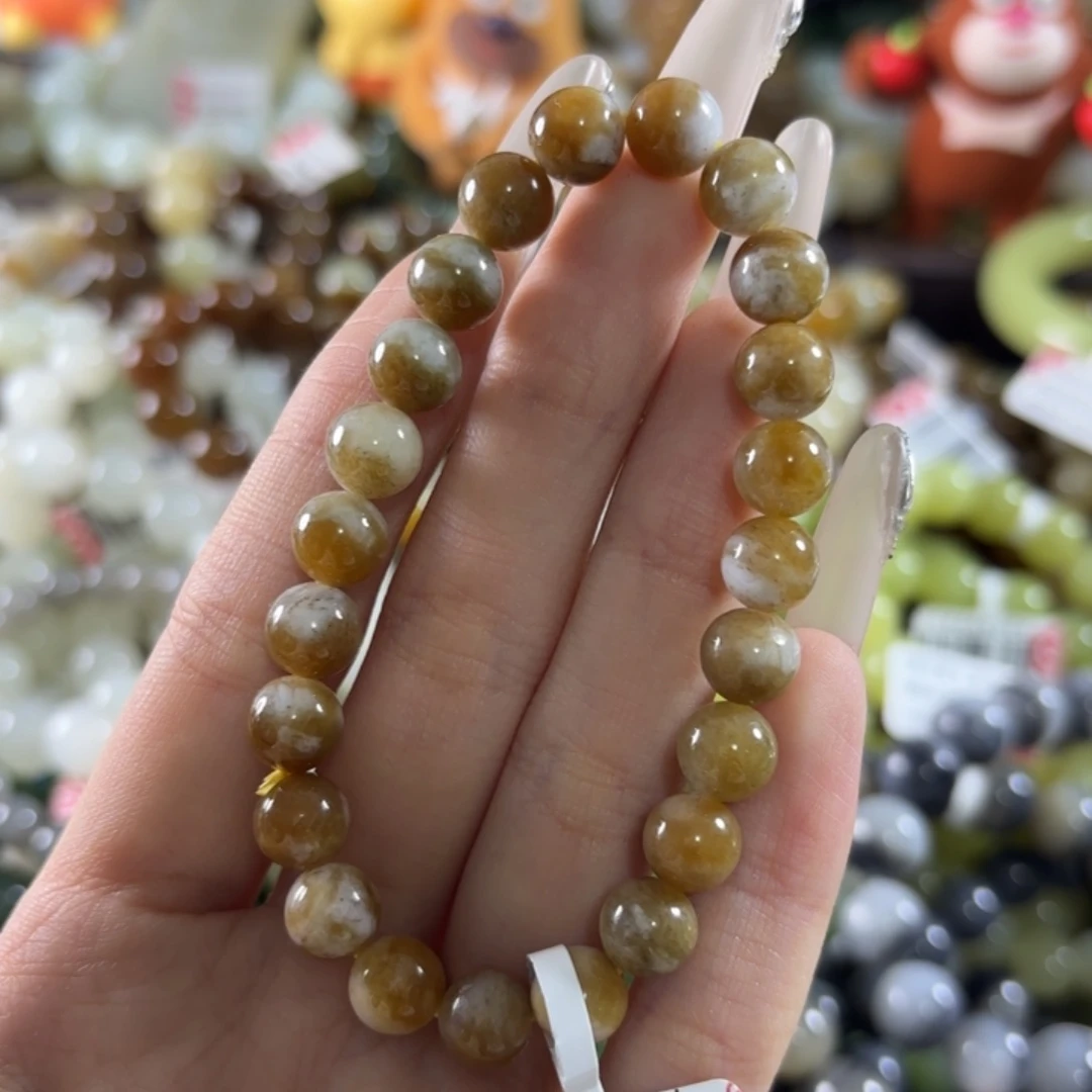 和田玉未镶嵌手链376