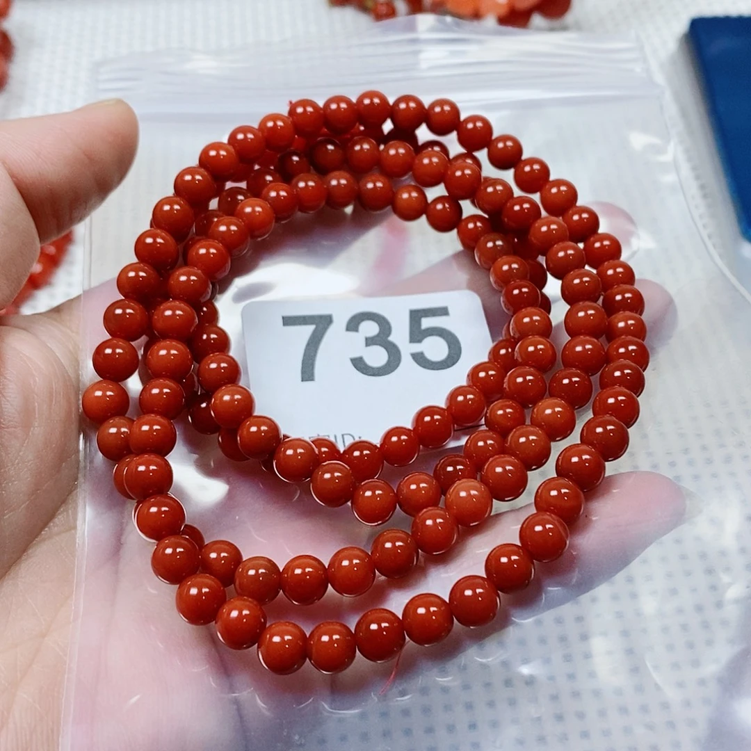 一***顺未镶嵌手串南红玛瑙卡6多圈