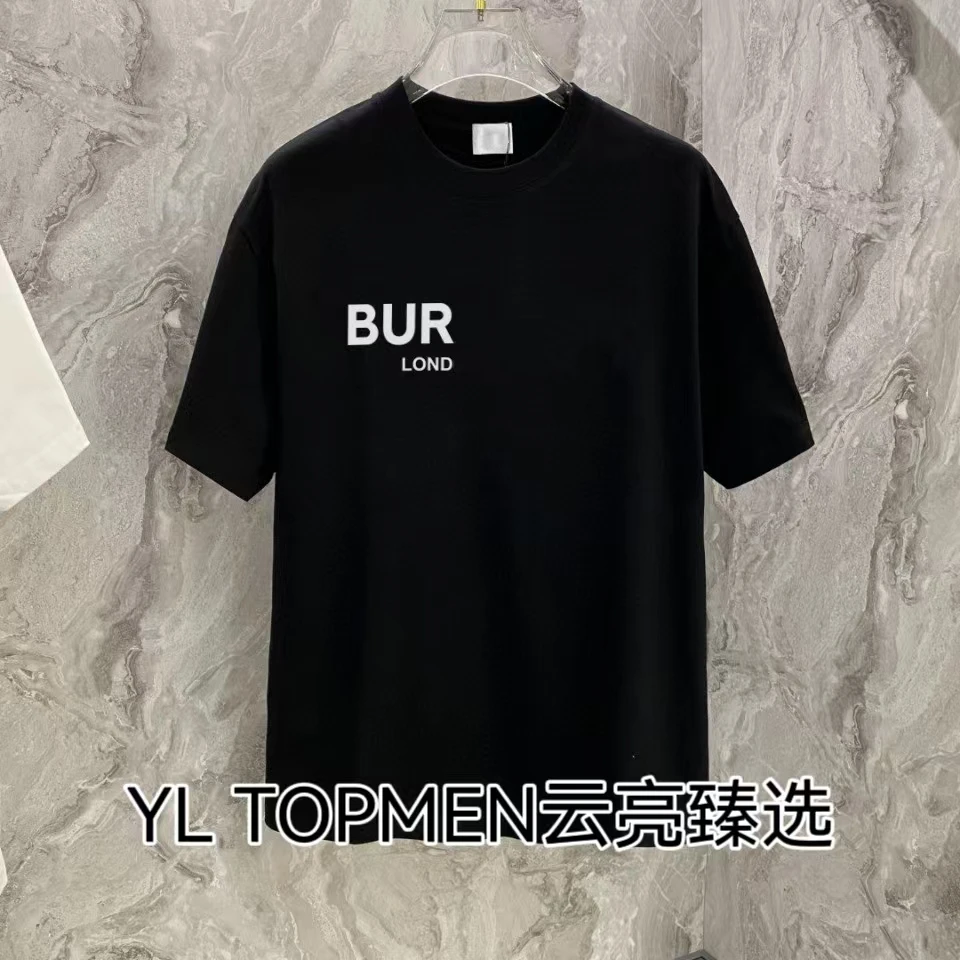 经典款式英文字母短袖T恤