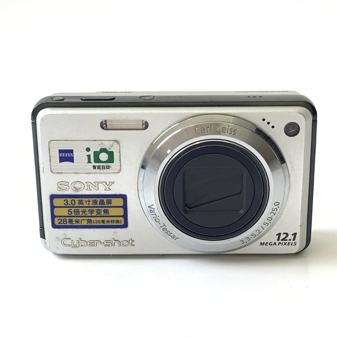 95新 Sony/索尼 索尼w290复古ccd人像出片银色