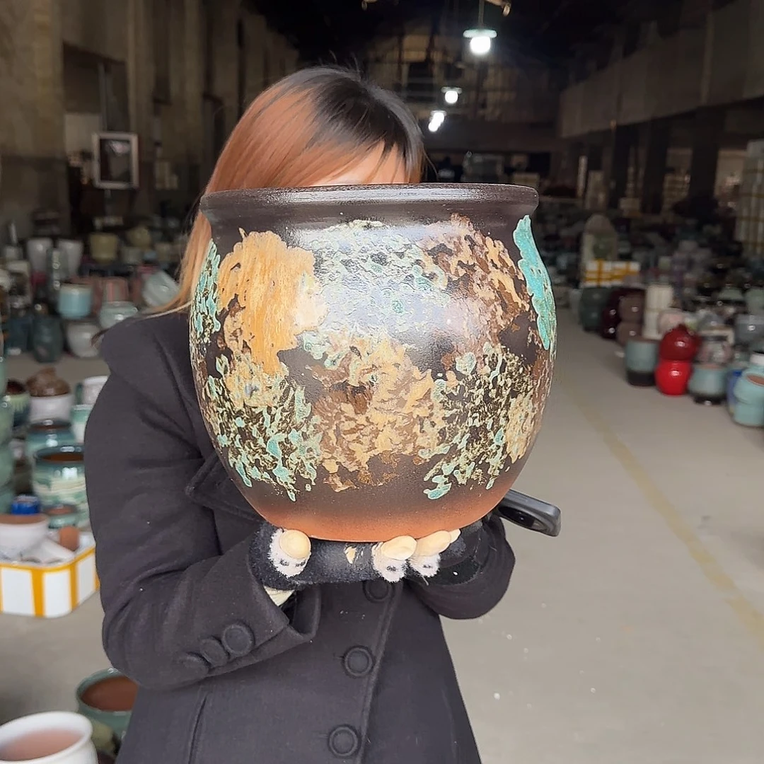 王嫂花盆1230-402高25口25