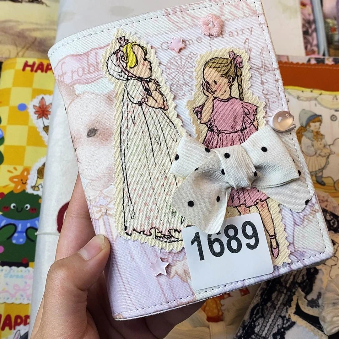 织绣A7活页带纸1689