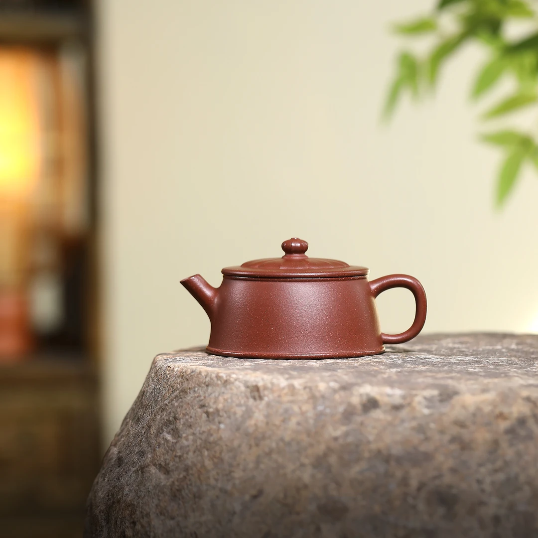 JCY-0370 非遗正品手工 季畅园 吐蕊-底槽清-110cc 宜兴紫砂壶