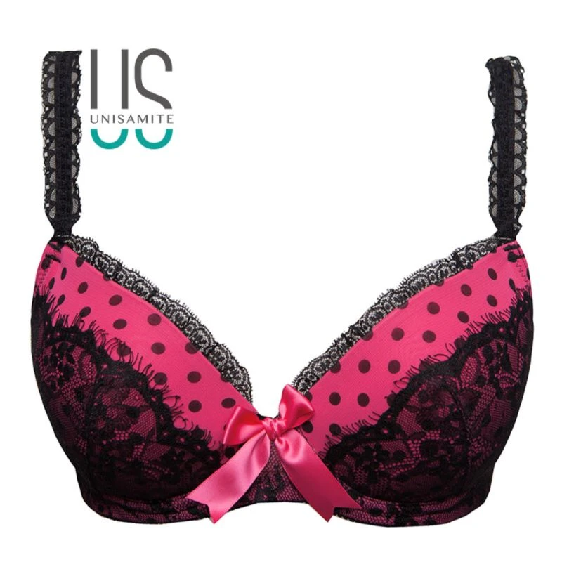 UNI SAMITE/无印思曼从青涩到优雅 少女专属薄款蕾丝文胸套装