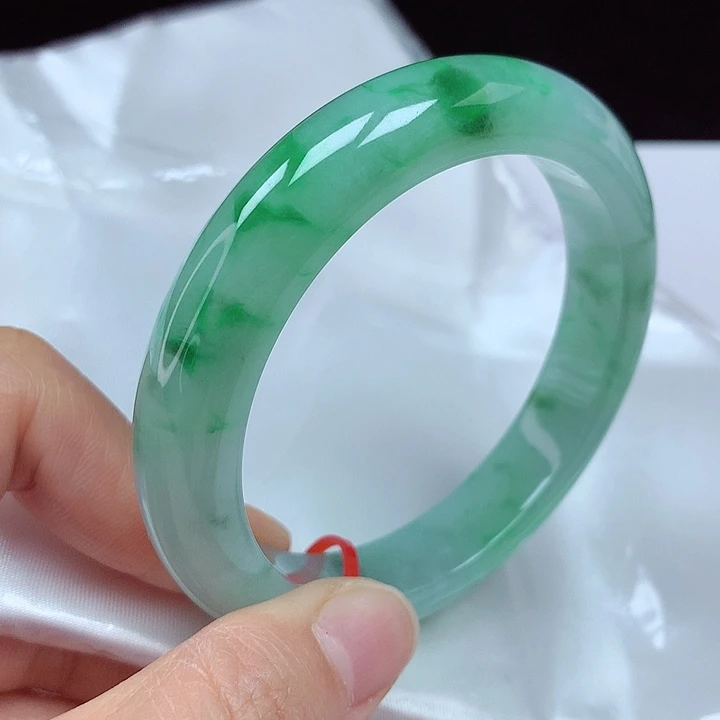 未镶嵌手镯翡翠57圈
