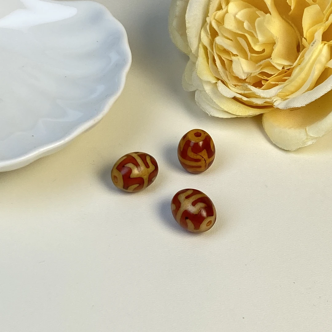 【铭记珠宝】无界天珠玛瑙单珠28-2DM03L257【多样性发一】约13*11mm