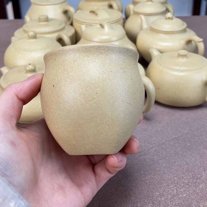 本山绿泥茶壶主人杯160毫升