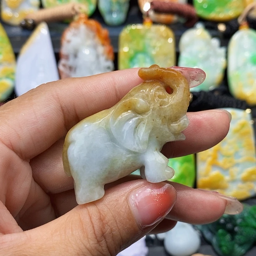 【闪购商品】翡翠未镶嵌颈饰翡翠A货一物一证