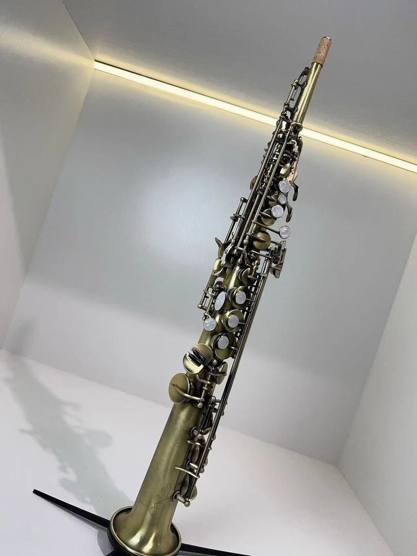 卡尔特85黄铜管体电镀古铜工艺高音萨克斯降B调初学考级专业 专用