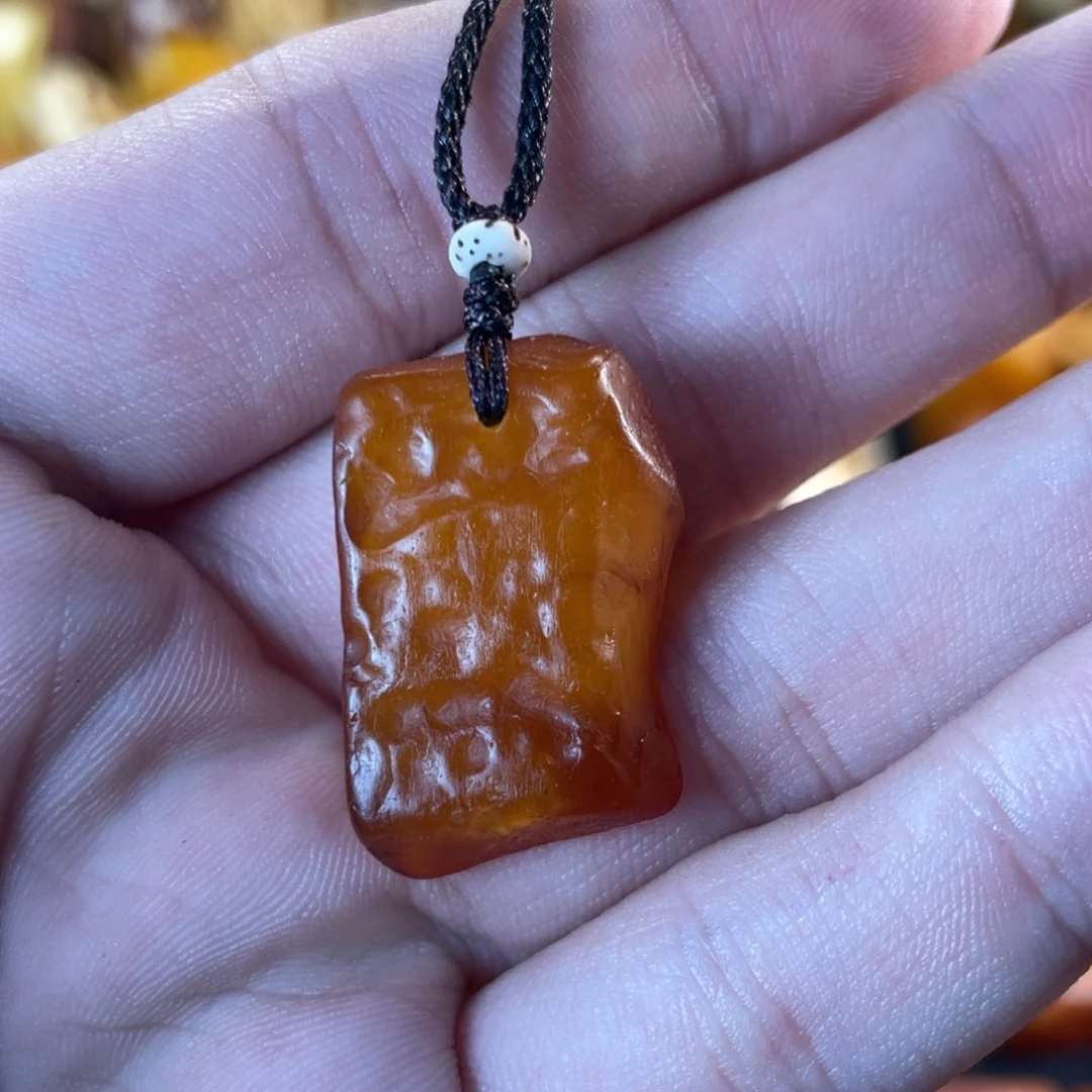 未镶嵌琥珀裸石天然蜜蜡