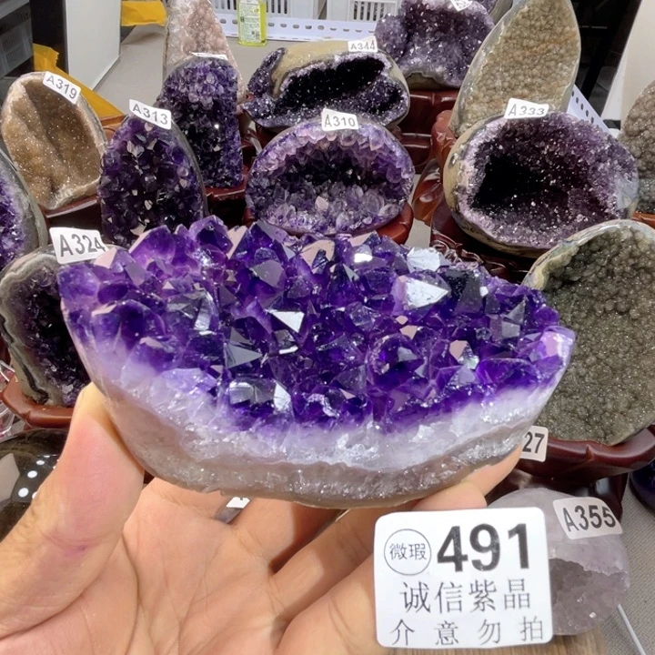 未镶嵌大型摆件（非配饰）紫晶