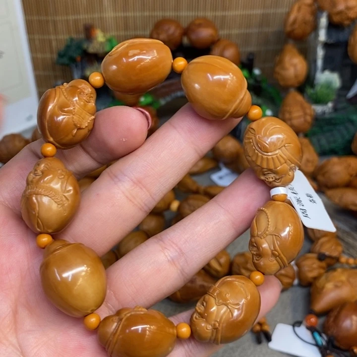 橄榄核手串/手链周派弥勒手串