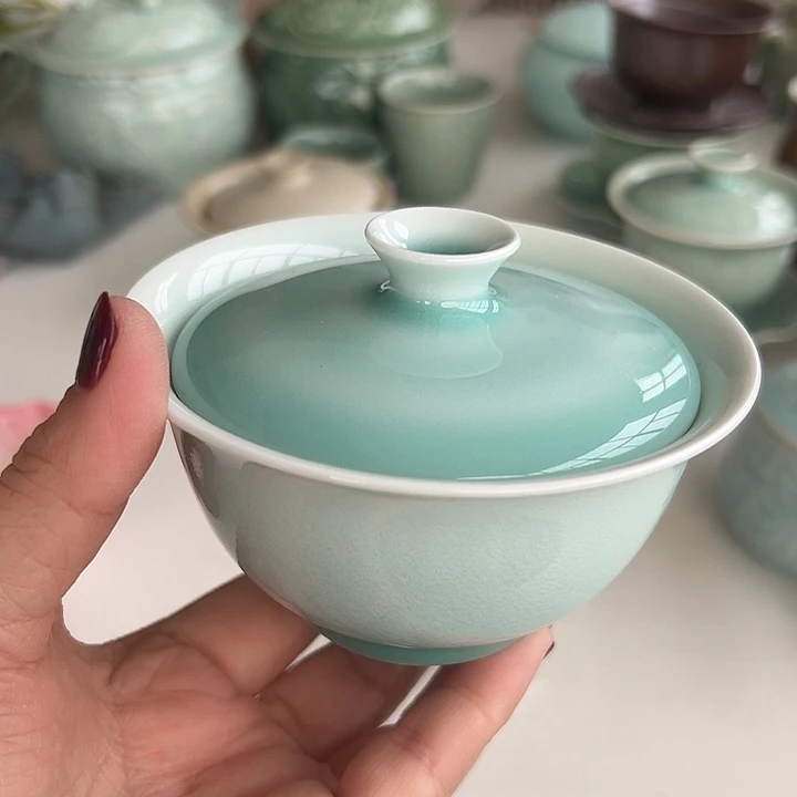 小米茶器龙泉青瓷