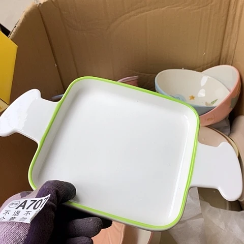 盘陶瓷制品满25拼单发货默认微瑕