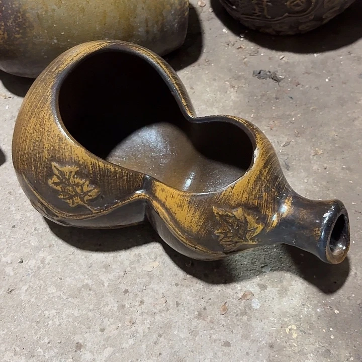 粗陶口径17/32/14进水口1.5厘米