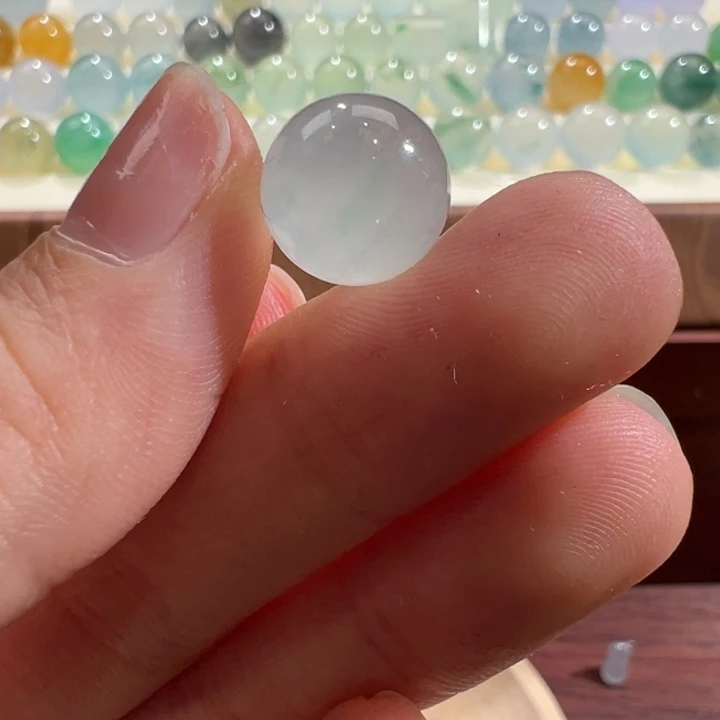 翡翠散珠天然缅甸翡翠A货10.8