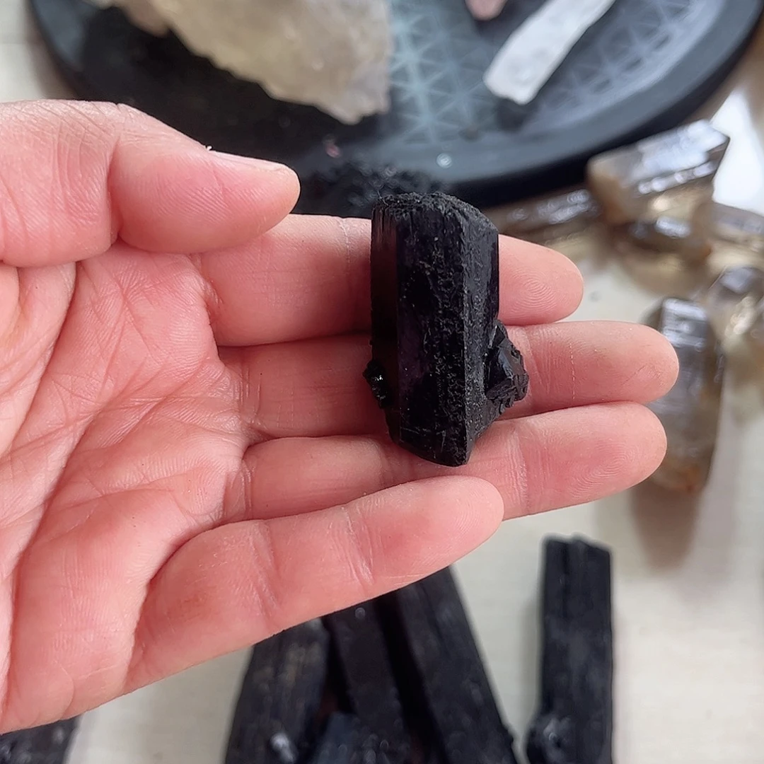 水晶天然水晶原石未镶嵌@**槿