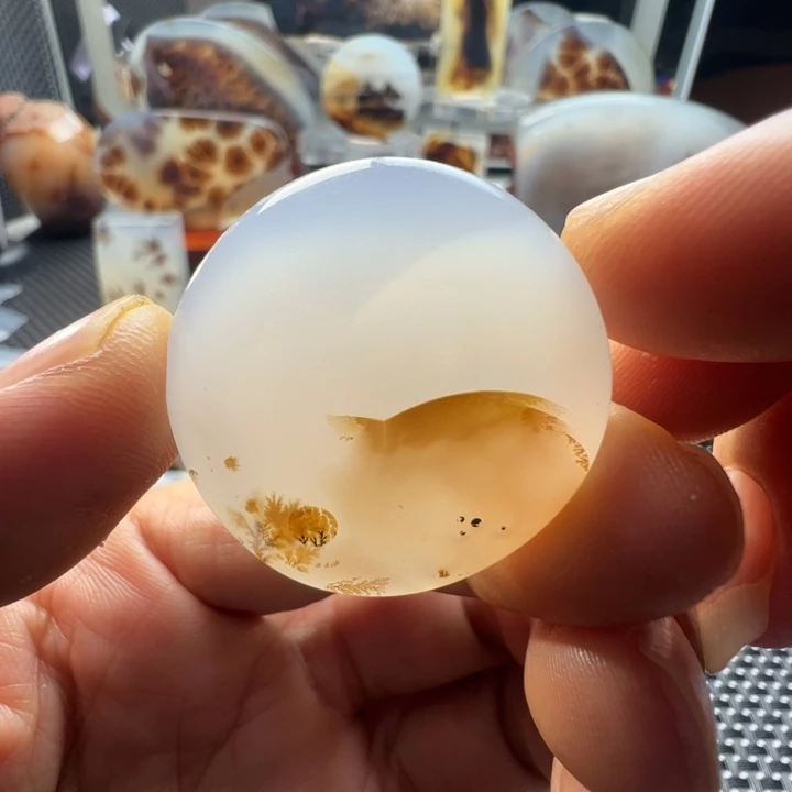 未镶嵌玛瑙/玉髓珠宝奇石