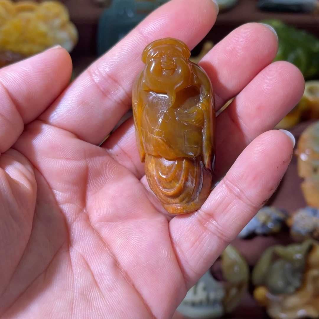 未镶嵌蛇纹石玉颈饰