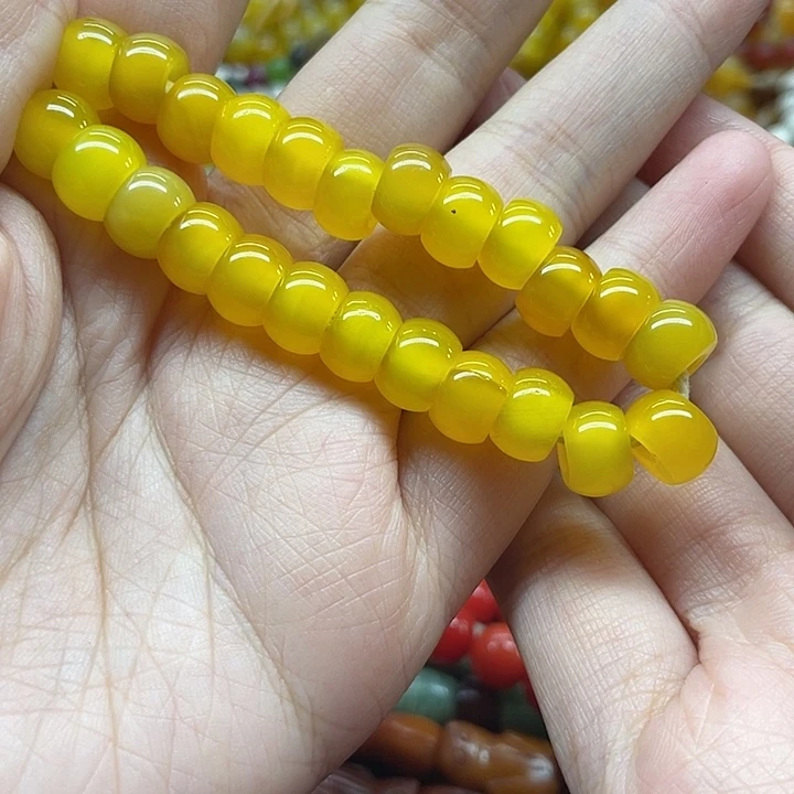 玛瑙/玉髓未镶嵌玛瑙项链。手链珠子