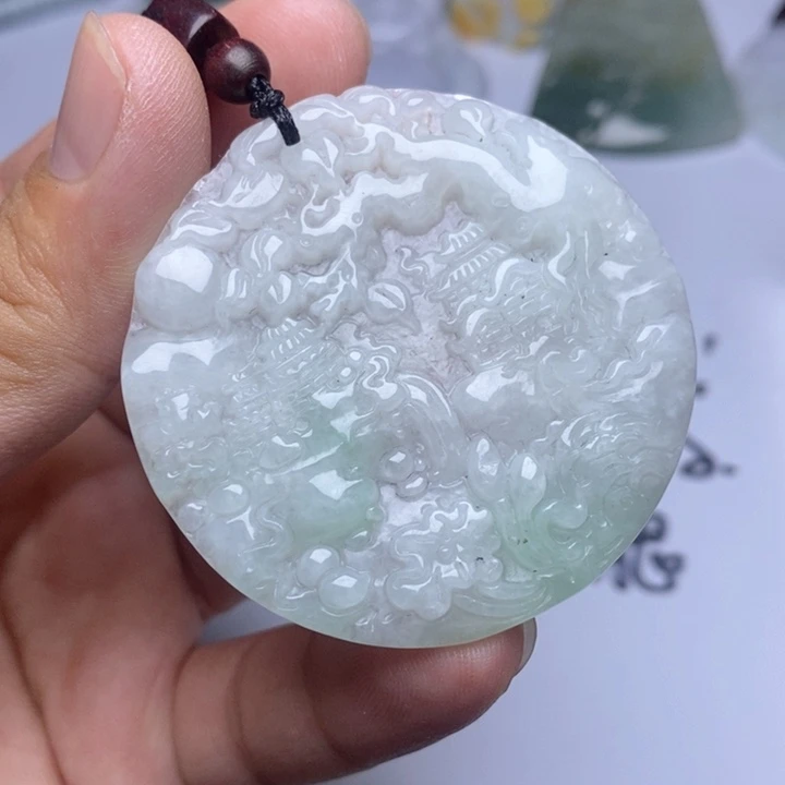 颈饰未镶嵌翡翠翡翠