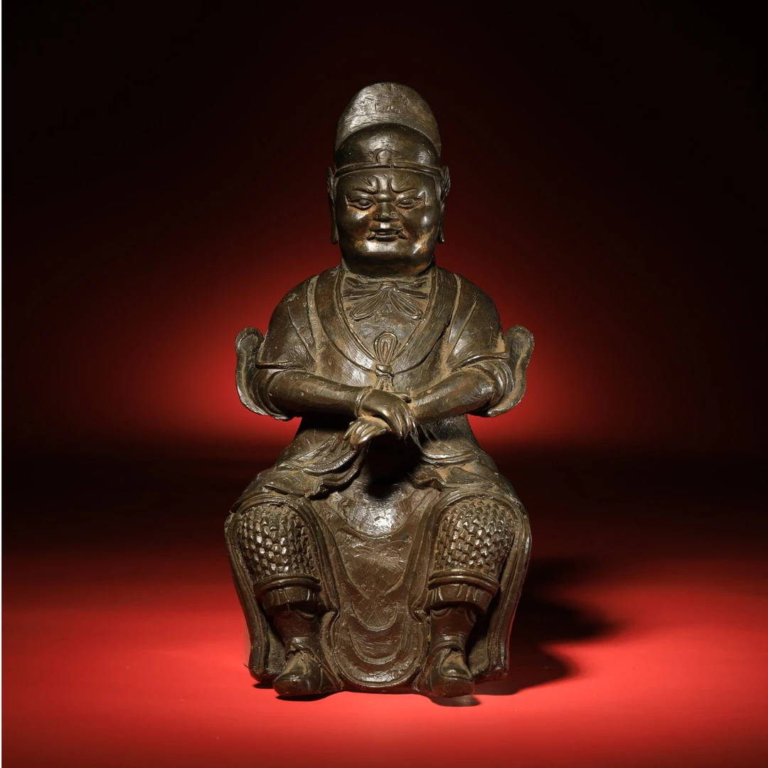 【2月17日古董拍卖】3513 明 道教王灵官